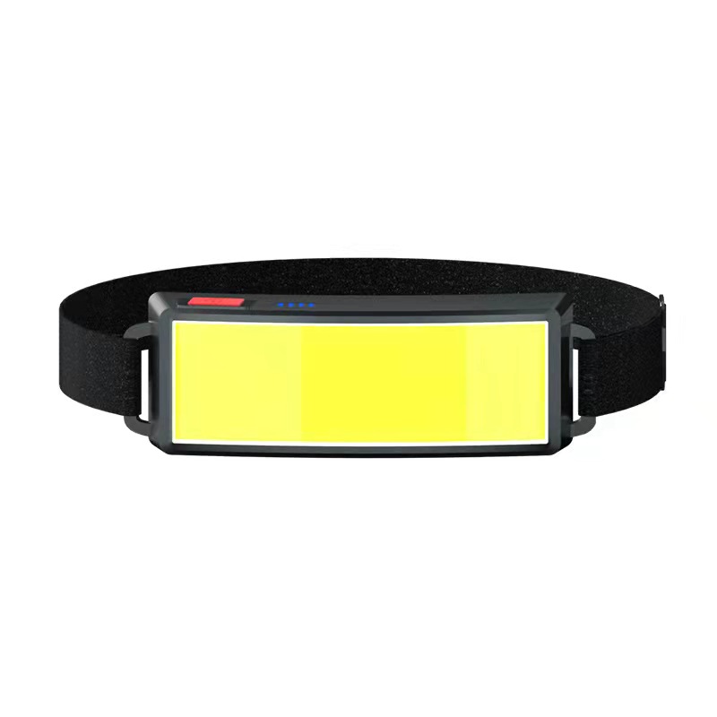 8W LED COB USB NABÍJECÍ ČELOVKA