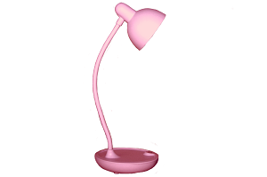 STOLNÍ LED LAMPA S OHEBNÝM KRKEM