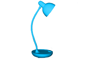 STOLNÍ LED LAMPA S OHEBNÝM KRKEM