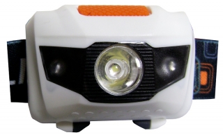 1x 3W LED-90lm, 2x0,5W LED ČELOVKA