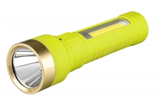 1W LED+ 3W LED COB NABÍJECÍ SVÍTILNA