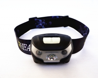 3W LED USB nabíjecí čelovka